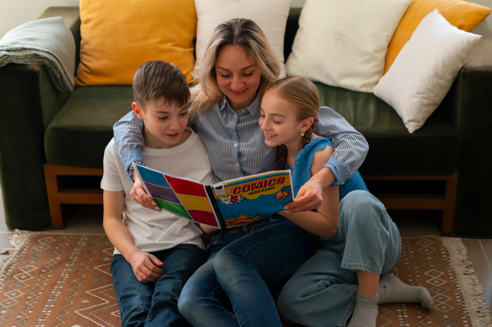 La lectura es una de las estrategias para aprender inglés en familia